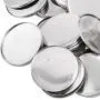 Metal PIN Back Button Parts {500 pcs} - Additional Extra Button Maker Badge Making Machine Pieces - 32MM (1¼ INCH) | 500 Metal Badge Button Shell & pin Back Metal PIN Back Button Parts {500 pcs} - Additional Extra Button Maker Badge Making Machine Pieces - 32MM (1¼ INCH) | 500 Metal Badge Button Shell & pin Back