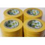 Insta Finish Performance Yellow Masking Tape (3/4 inch x 60 Yards) 1 Case of 48 Rolls - Crepe Paper Industrial Grade - Easy Release Auto Body Tape .75''