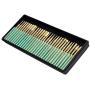 SE 30-Piece Set of Titanium-Coated Diamond Burrs, Grits 120-150 - 82331TF