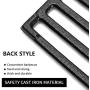 N / A [3 Units] 16 15/16'' Cast Iron Grill Grate Cooking Replacement for Charbroil Advantage 463343015, 463344015, 463344116,Kenmore Gas Grill G467-0002-W1