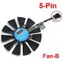 inRobert PLD0920S12M Video Card Cooling Fan for ASUS Strix R9 390X 390 RX480 RX580 GTX 980Ti 1060 1070 1080 Graphic Card (Fan-B(5pin))