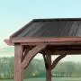 Backyard Discovery 2001510 Arlington 12 x 10 Gazebo, 12 Ft x 10 Ft, Walnut Backyard Discovery 2001510 Arlington 12 x 10 Gazebo, 12 Ft x 10 Ft, Walnut