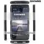 COVRWARE [Iron Tank] case Compatible with ZTE ZMAX PRO/ZTE Carry, with Built-in [Screen Protector] Full-Body Rugged Holster Armor Case [Brushed Metal Texture Design][Belt Clip][Kickstand], Magenta