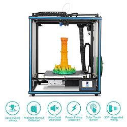 TRONXY X5SA 3D Printer DIY Kit Auto Leveling Filament Sensor Resume Print Cube Full Metal Square with 3.5 inch Touch Screen Large Printing Size 330x330x400MM