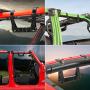 BORDAN Wrangler Grab Handles Front Metal Roll Bar Handles Kit for 2018-2020 Wrangler JL & Gladiator JT
