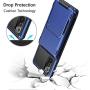Vofolen for Galaxy Note 20 Case 5G Wallet 4-Card Flip Cover Credit Card Holder ID Slot Back Hidden Pocket Dual Layer Protective Hybrid Hard Shell TPU Bumper Armor for Samsung Note 20 6.7 Navy