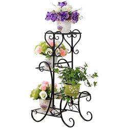 COLIBROX 4 TIER Metal Shelves Flower Pot Plant Stand Display