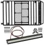 Drfeify 1/10 RC Car Roof Rack Luggage Carrier Tray Parts for TRX-4/SCX10(with LED) Drfeify 1/10 RC Car Roof Rack Luggage Carrier Tray Parts for TRX-4/SCX10(with LED)
