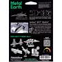 Fascinations Metal Earth SR-71 Blackbird Airplane 3D Metal Model Kit