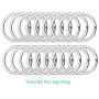 120PCS Premium Swivel Lanyard Snap Hook with Key Rings, Metal  Hooks  Keychain Hooks for Lanyard Key Rings Crafting