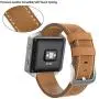 Andyou for Fitbit Blaze Bands Leather with Frame Small Large (5''-8.2''), Genuine Leather Replacement Band with Silver/Rose Gold/Black Metal Frame for Fitbit Blaze Women Men, Black, Brown, White, Gray. Andyou for Fitbit Blaze Bands Leather with Frame Small Large (5''-8.2''), Genuine Leather Replacement Band with Silver/Rose Gold/Black Metal Frame for Fitbit Blaze Women Men, Black, Brown, White, Gray.