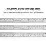 Ruler Metal Straight Edge Ruler Stainless Steel Ruler 6 Inch Ruler Set Rulers Bulk 6 Pack Ruler Metal Straight Edge Ruler Stainless Steel Ruler 6 Inch Ruler Set Rulers Bulk 6 Pack