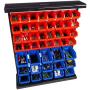 Stalwart 75-ST6079 orage Rack Organizer- Wall Mountable Container with Removeable Drawers for Tools, Hardware, Crafts, Office Supplies and More by Stalwart