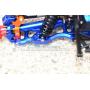 GPM Losi 1/10 Rock Rey 4WD Rock Racer (LOS03009) Upgrade Parts Aluminum Front Lower Suspension Arm - 1Pr Set Blue