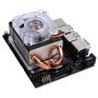 ICE-Tower CPU Cooler (Horizontal), Aluminum Base, Multi-Layer Heat Sinks, 7 Blades LED Fan, Super Heat Dissipation and Colorful Color Fan Backlight, Suitable for Jetson Nano.