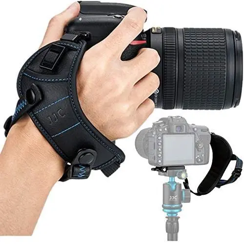 JJC L Size Camera Hand Strap Grip w/Metal Quick Release Plate for Canon EOS 5DM4 5DM3 5DM2 5D 5Ds R 6DM2 6D 7DM2 7D 90D 80D 77D 70D SX70 SX60 HS Nikon D780 D850 D500 D750 D750 D810 D7500 P950 P1000 JJC L Size Camera Hand Strap Grip w/Metal Quick Release Plate for Canon EOS 5DM4 5DM3 5DM2 5D 5Ds R 6DM2 6D 7DM2 7D 90D 80D 77D 70D SX70 SX60 HS Nikon D780 D850 D500 D750 D750 D810 D7500 P950 P1000