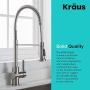 Kraus KPF-1690SFS Britt Pre-Rinse/Commercial Kitchen Faucet with Dual Function Sprayhead in all-Brite Finish, Spot Free Stainless Steel