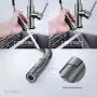 Black Stainless Faucet with Pull Down Sprayer, Kitchen Faucet Sink Faucet with Pull Out Sprayer, Single Hole and 3 Hole Deck Mount, Single Handle Copper Kitchen Faucets, Matte Gun Black, FORIOUS Black Stainless Faucet with Pull Down Sprayer, Kitchen Faucet Sink Faucet with Pull Out Sprayer, Single Hole and 3 Hole Deck Mount, Single Handle Copper Kitchen Faucets, Matte Gun Black, FORIOUS
