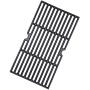 BBQration 3-Pack 16 7/8'' CIF876C Matte Cast Iron Cooking Grid Replacement Parts for Charbroil 463436213, 463436214, 463441312, 463420508, 463441512, 463440109, Master Chef, Backyard and More