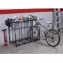 BirdRock Home 4 Bike Stand Rack with Storage – Metal Floor Bicycle Nook – Great for Parking Road, Mountain, Hybrid or Kids Bikes – Garage Organizer - Helmet - Sports Storage Station - Black BirdRock Home 4 Bike Stand Rack with Storage – Metal Floor Bicycle Nook – Great for Parking Road, Mountain, Hybrid or Kids Bikes – Garage Organizer - Helmet - Sports Storage Station - Black