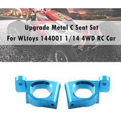 Binory 2PCS Upgrade Metal C Seat Set Part for WLtoys 144001 1/14 4WD Off Road RC Car