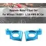 Binory 2PCS Upgrade Metal C Seat Set Part for WLtoys 144001 1/14 4WD Off Road RC Car