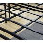 TATAGO 3000lbs Weight Capacity 16 inch Queen Size Heavy Duty Platform Bed Frame & 2 Set Headboard Bracket, Mattress Foundation, Non-Slip, No Noise & No Box Spring Needed