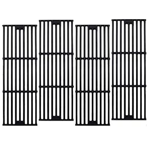Votenli C6505A(4-Pack) Cast Iron Cooking Grid Grates Replacement for Chargriller 2121, 2123, 2222, 2828, 3001, 3008, 3030, 3725, 4000, 4208, 5050, 5072, 5252, 5650, 9020
