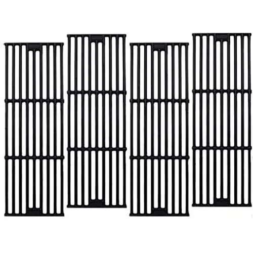 Votenli C6505A(4-Pack) Cast Iron Cooking Grid Grates Replacement for Chargriller 2121, 2123, 2222, 2828, 3001, 3008, 3030, 3725, 4000, 4208, 5050, 5072, 5252, 5650, 9020 Votenli C6505A(4-Pack) Cast Iron Cooking Grid Grates Replacement for Chargriller 2121, 2123, 2222, 2828, 3001, 3008, 3030, 3725, 4000, 4208, 5050, 5072, 5252, 5650, 9020