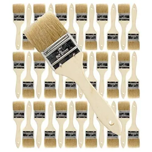 Pro Grade - Chip Paint Brushes - 36 Ea 2 Inch Chip Paint Brush Pro Grade - Chip Paint Brushes - 36 Ea 2 Inch Chip Paint Brush