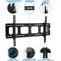 Mount-It! Large Tilting TV Wall Mount Bracket | 42 43 50 55 58 65 70 75 80 Inch | 220 Pound Capacity | VESA Compatible | Low Profile | Flat Screens