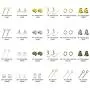 Paxcoo 2400Pcs Earring Making Supplies Kit with 24 Style Earring Hooks, Earring Backs, Earrings Posts and Earring Making Findings for Adult Paxcoo 2400Pcs Earring Making Supplies Kit with 24 Style Earring Hooks, Earring Backs, Earrings Posts and Earring Making Findings for Adult