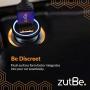 zutBe Dual USB-A 36W with one QC 3.0 Compact Metal Fast Car Charger for iPhone 12, SE, 11, X, 8, 7, & iPad; Samsung Galaxy S20, S10, Note, One Plus, Pixel, & more - [Be Charitable, Durable, Confident]