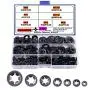 SpzcdZa 260pcs 7 size Internal Tooth Starlock Washers Locking Washer Assortment Kit, Push On Speed Clips Fasteners Assortment Kit,Quick Speed Locking Washers,Black Oxide Finish65Mn Black Oxide Finish SpzcdZa 260pcs 7 size Internal Tooth Starlock Washers Locking Washer Assortment Kit, Push On Speed Clips Fasteners Assortment Kit,Quick Speed Locking Washers,Black Oxide Finish65Mn Black Oxide Finish