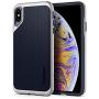 Spigen Neo Hybrid Designed for iPhone Xs MAX Case (2018) - Satin Silver