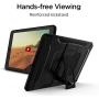 Spigen Tough Armor TECH with Custom-Fit Tempered Glass Designed for iPad 9.7 Case iPad 5th/6th Generation Case (2017/2018) - Black