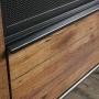 Sauder Boulevard Café Credenza, For TVs up to 60'', Black finish