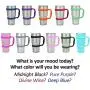 F-32 Handle | 19 COLORS | 30oz or 20oz size available | Fits YETI, OZARK TRAIL, BEAST, RTIC (PREVIOUS DESIGN) Rambler & More Tumbler Travel Mug | BPA FREE (30OZ, COTTON CANDY PINK)