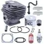 46mm Chainsaw Super AV WB Cylinder Piston Gasket Kit For Stihl 028 with Fuel Line Fuel Filter Spark Plug Cylinder Gasket Muffler Gasket Needle Bearing Bar Stripe Replacement parts for 1118 020 1203 46mm Chainsaw Super AV WB Cylinder Piston Gasket Kit For Stihl 028 with Fuel Line Fuel Filter Spark Plug Cylinder Gasket Muffler Gasket Needle Bearing Bar Stripe Replacement parts for 1118 020 1203