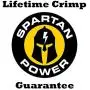 Spartan Power 4 AWG 3 Foot Battery Cable Set Four Gauge Wire Made in America 3 FT with 3/8'' Ring Terminals
