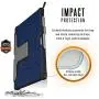 URBAN ARMOR GEAR UAG Designed for Microsoft Surface Pro 7 Plus, Pro 7, Pro 6, Pro 5th Gen (2017) (LTE), Pro 4 Feather-Light Rugged [Cobalt] Aluminum Stand Military Drop Tested Case