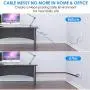 Cord Hider, 142in Mini Wire Cable Cover, PVC Cable Concealer Channel, Paintable Cord Cover to Hide Speaker Wire, Ethernet Cable, 9X L15.7in W0.48in H0.32in, CC05 Brown Cord Hider, 142in Mini Wire Cable Cover, PVC Cable Concealer Channel, Paintable Cord Cover to Hide Speaker Wire, Ethernet Cable, 9X L15.7in W0.48in H0.32in, CC05 Brown