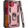 iPhone 11 Case,15ft Drop Tested,LUMARKE Military Grade Shockproof Dual Layer Plastic TPU Cover with Metal Kickstand Protective Phone Case for iPhone 11 6.1 inch 2019 Brass iPhone 11 Case,15ft Drop Tested,LUMARKE Military Grade Shockproof Dual Layer Plastic TPU Cover with Metal Kickstand Protective Phone Case for iPhone 11 6.1 inch 2019 Brass
