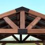 Backyard Discovery 2001510 Arlington 12 x 10 Gazebo, 12 Ft x 10 Ft, Walnut