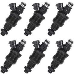 Fuel Injector Parts,ROADFAR 6pcs 1Holes Fuel Injector Parts fit for 1989-1995 Toyota 4Runner Toyota Pickup 3.0L,1993 1994 Toyota T100 3.0L Compatible 23250-65020 23209-65020 Injectors