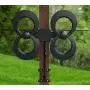 Antennas Direct Clearstream 4Max TV Antenna, 70+ Mile Range, UHF/Vhf, Multi-Directional, Indoor, Attic, Outdoor, Mast W/Pivoting Base/Hardware/Adjustable Clamp/Sealing Pads, 4K Ready, Black – C4MVJ