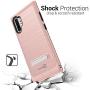CoverON Metal Kickstand SleekStand Series for Samsung Galaxy Note 10 Plus Case/Note 10 Plus 5G Case - Rose Gold