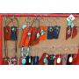 Paxcoo 150Pcs Split Key Chain Rings with Chain and Jump Rings Bulk for Crafts (25mm)