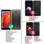 TJS Phone Case Compatible with LG Aristo 4,Aristo 4 Plus +,Escape Plus,K30 2019,Arena 2,X2 2019,Tribute Royal, [Full Coverage Tempered Glass Screen Protector] Metal Ring Magnetic Support (Black)