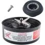 Wadoy N17-1001 Blade with Drive Socket Kit Compatible with Nutribull-et RX Blender Replacement Parts Fit 1700 Watt Ma-gic Bu-llet